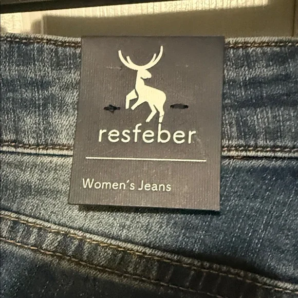 Resfeber Los Angeles Collection Boyfriend Jeans Sz 6 | Distressed Frayed Hem NWT - Picture 7 of 13